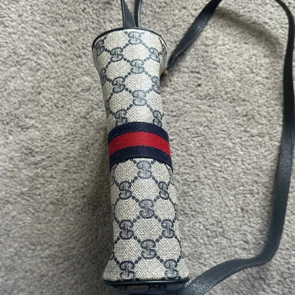 Vintage Gucci Ophidia Sherry Line Blue Crossbody Bag - Picture 5 of 16